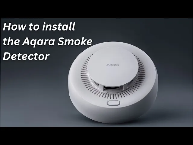 Датчик за дим със сирена 85dB Aqara Smoke - 6898, AQARA, SD-S01D