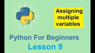 Python Tutorial for Beginners - Assign multiple values in Python