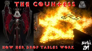Understanding How The Countess Rune Drop Table Works For Farming Runes And Keys - Diablo 2