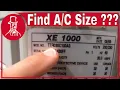 air conditioner tonnage calculation how to find air conditioner size