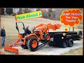 DUMP Trailer to Haul Your Tractor Why Not outdooradventureswithbrayt3665