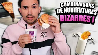 COMBINAISONS DE NOURRITURES BIZARRES ?!! JustJonathan