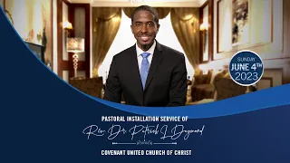 Pastoral Installation Service of Rev Dr Patrick L Daymond