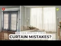 5 Rules For Hanging Curtains \u0026 Common Mistakes to Avoid!
