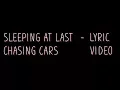Download Lagu Sleeping at Last - Chasing Cars [Lyrics]