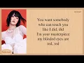 Lagu MINNIE blind eyes red lyrics