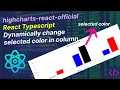 React JS Tutorial - Basic to Advance highcharts-react Dynamically change selected color in column