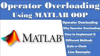 MATLAB Operator Overloading Explained OOP Operator Overloading Example Cleaner Reusable Code
