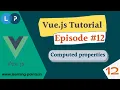 Vue Computed Properties Vue Js Computed Property Complete Vue JS course Learning Points