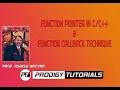 Function Pointer AND Callback in