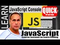 JavaScript Console Object Code Examples Debugging Console Options Coding tips