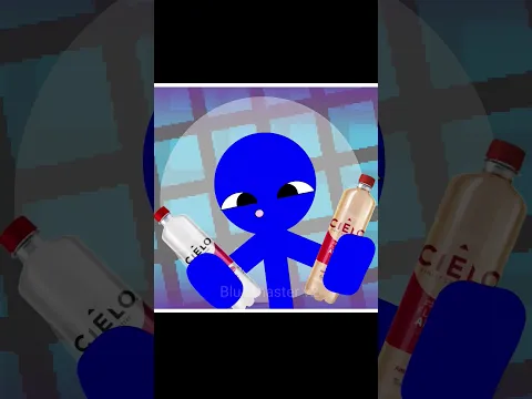Blue gets Cielo drinks 😲 | #music #animation #edit #shorts