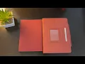 Unboxing the Daily Objects Terracotta Red Array Organizer with Planner Stylish Functional