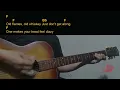Drake Milligan - Old Flames, Old Whiskey Easy Guitar Chord & Lyrics cover 