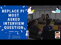 Replace pi Interview Preparation Java String Manipulation Mayank Khanna