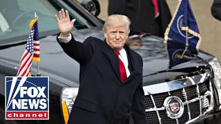 Trump travels to Washington, DC ahead of inauguration