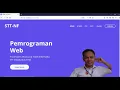 Pengantar JavaScript - Mata Kuliah Pemrograman Web di Kampus STT Terpadu Nurul Fikri