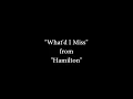 Hamilton - What'd I Miss? - Karaoke/Sing With Me: You Sing Jefferson