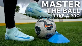 MASTER The Ball Like a PRO | 10 Tight Space Dribbling Exercises