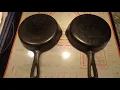 Is Your Unmarked Vintage Cast Iron Skillet a Wagner Ware See Side by Side Comparison Find Out