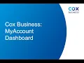 MyAccount Dashboard Overview