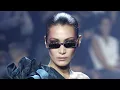 Bella Hadid Handles Wardrobe Malfunction Like a Total Pro on the Runway in Paris -
