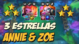 ⭐⭐⭐ Annie & Zoe ⭐⭐⭐  | Composición Meta Corazones TFT Set 8 | Teamfight Tactics LOL Español