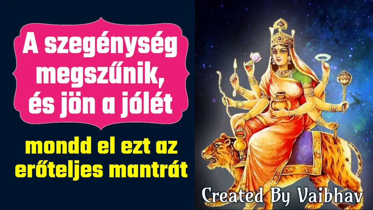 A szegénység megszűnik, és jön a jólét, mondd el ezt az erőteljes mantrát
