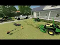 Our lawn mower business made us RICH Farming Simulator 22