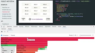 Sneak peek at new React DevTools profiler feature