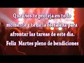 Feliz Martes pleno de bendiciones