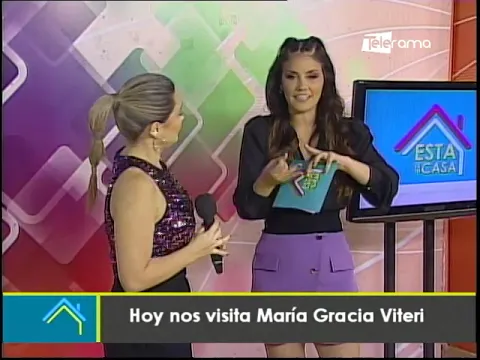 Hoy nos visita María Gracia Viteri