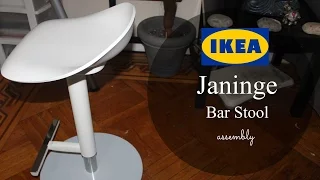 Ikea Janinge Bar Stool Assembly