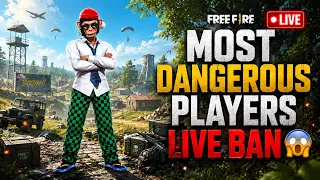 🔴[Live Most Dangerous Players Live Ban 😱#shortsfeed #tondaegamer #freefirelive
