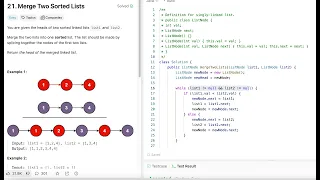 LeetCode 21 Merge Two Sorted Lists Golang Java