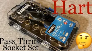 Hart 16 Piece Pass Thru Ratchet Set Review