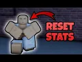 PEROXIDE HOW TO RESET YOUR STATS