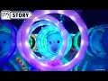 Neon Cube Hamster Maze Aquarium and Minecraft Homura Ham