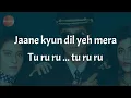Lagu Ye Kaali Kaali Aankhen (LYRICS) Kumar Sanu, Anu Malik | Shahrukh Khan y Kajol