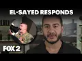 US Senate Candidate El-Sayed speaks on anti-Islam protest in Dearborn