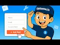 How to Add a Custom Form Field in Systeme io Step-by-Step Tutorial