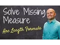 Find the sector length or angle using arc length formula