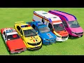 Download Lagu TRANSPORTING POLICE CARS, FIRE DEPARTMENT, AMBULANCE VEHICLES WITH TRUCKS ! Farming Simulator 22