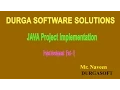 JAVA Project Implementation - Project development Part