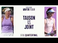 Download Lagu Clara Tauson vs. Maya Joint | 2025 Seoul Quarterfinal | WTA Match Highlights