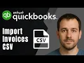 QuickBooks Online Advanced Step-by-Step Invoice Import from CSV 2025 Tutorial