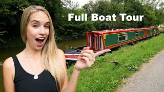 Full Tour of Our Narrowboat In England