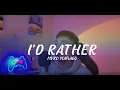 Lagu Luther Vandross - I'd Rather | Cover Song | By Myko Mañago | Your REQUEST IS MY COMMAND!