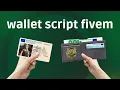 Wallet Script FiveM FiveM Scripting FiveM Shop GTA V