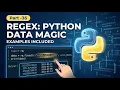 Regular Expressions in Python Regex Tutorial for Beginners with Examples